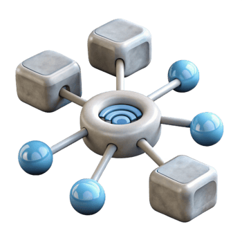 magnificent creative Internet of Things Network Diagram Connected Devices Transparent professional png