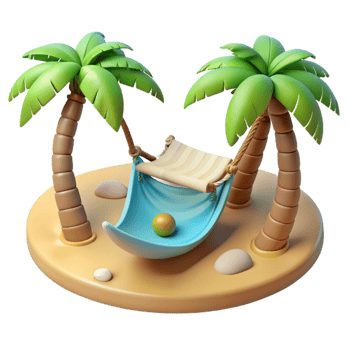 impressive traditional Isolated Tropical Beach with Clear Water Transparent Background high resolution png