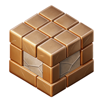 wonderful traditional Isometric Wall Tile Transparent Background 4K png