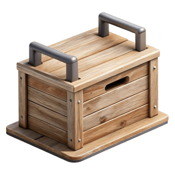 magnificent modern Jump Box Plyometric Wooden Transparent Cutout detailed png