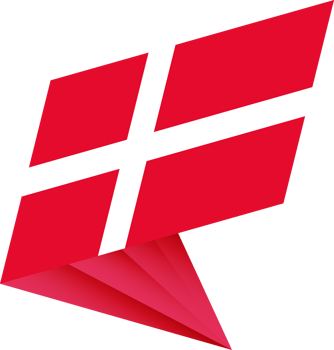 Flag of Denmark, modern pin flag png