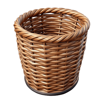 wonderful classic Laundry Basket Wicker Isolated Element exclusive png
