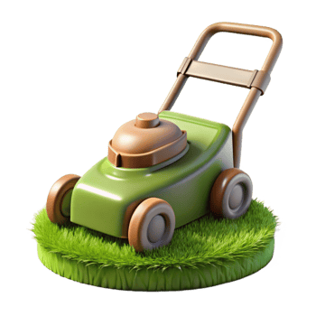 wonderful traditional Lawn Mower Side View Green Grass Transparent authentic png