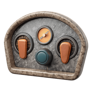 vibrant traditional Luxury Car Interior Dashboard Cutout Element genuine png
