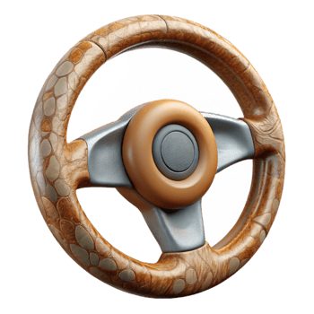 stunning modern Luxury Car Interior Steering Wheel Cutout Element high quality png