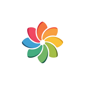 Vibrant Tulip flower icon png