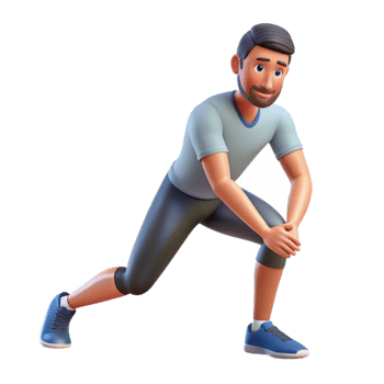 extraordinary modern Man Stretching Hamstrings Transparent Background genuine png