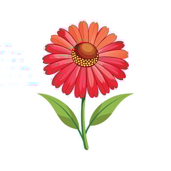 Vibrant Helenium Flower Design with Unique Blooms vector
