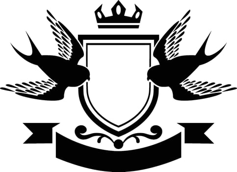 Royal Swallow Brand vector