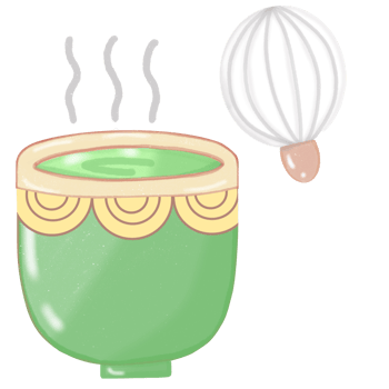 Matcha powder. Organic green matcha tea png