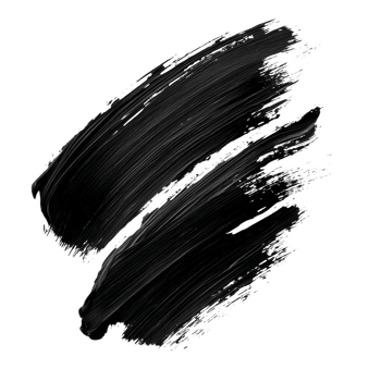 Abstract depiction of black brush strokes on a transparent background showcasing artistic expression, Black Brush Strokes, Abstract Artistic Elements Isolated on transparent background png