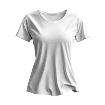 plain white t shirt with relaxed fit and short sleeves, perfect for casual wear or layering png