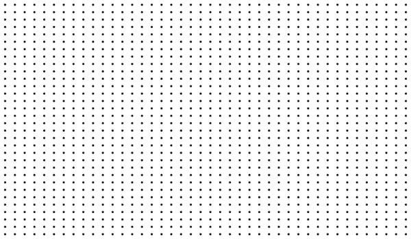 Seamless Halftone Dot Pattern with Black Dots on a White Background vector