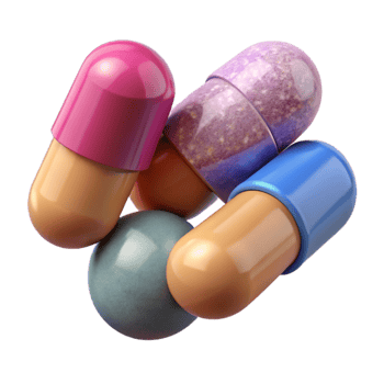 impressive traditional Medical Pills and Capsules Transparent Background original png
