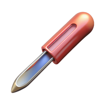 extraordinary traditional Medical Scalpel Top View Isolated Element genuine png