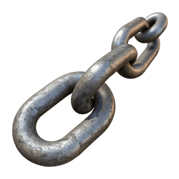 impressive traditional Metal Chain with Hook Isolated Element professional png