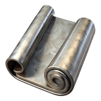 dramatic classic Metal Sheet Rolled Up Transparent original png
