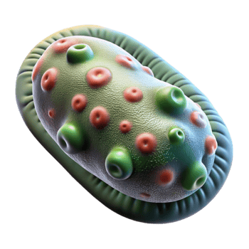 wonderful traditional Microscopic Bacteria Close Up View Transparent Element original png