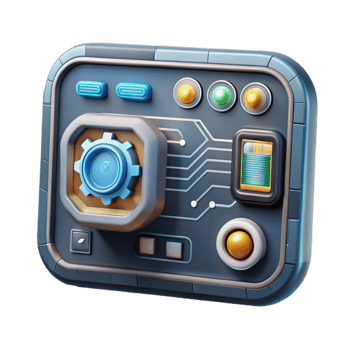 beautiful traditional Modern Ai Interface Hud Element Cutout high resolution png