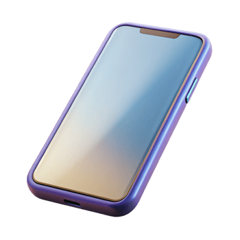 magnificent modern Modern Smartphone with Blank Screen Isolated on Transparent Background detailed png