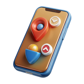 magnificent creative Modern Smartphone with Social Media App Cutout high resolution png