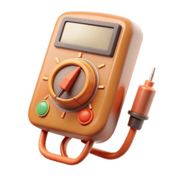 extraordinary contemporary Multimeter Digital Display Close Up Isolated png