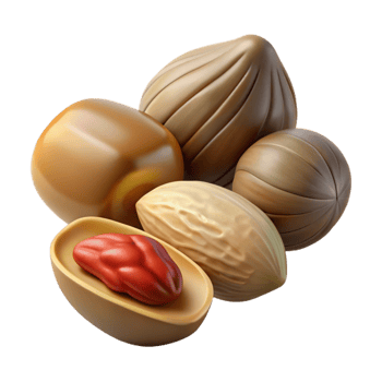 vibrant artistic Nuts and Seeds Isolated Element exclusive png