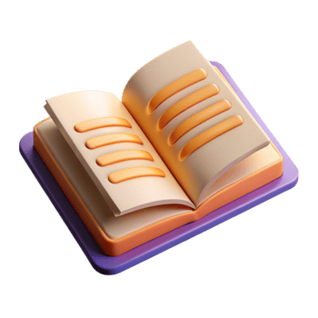 magnificent classic Open Book with Highlighted Text Cutout original png