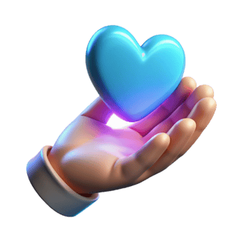 wonderful classic Open Hand with Glowing Orb Cutout detailed png