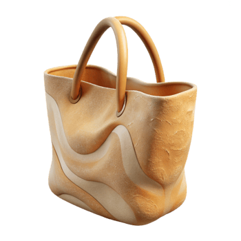 magnificent classic Organic Cotton Tote Bag Natural Color Transparent Background genuine png