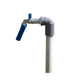 water faucet with pipe isolated png