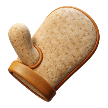 elegant contemporary Oven Mitt Cutout Heat Resistant authentic png