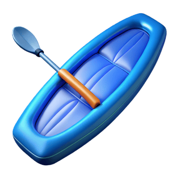 impressive rustic Paddle Board Blue Inflatable Transparent Cutout professional png