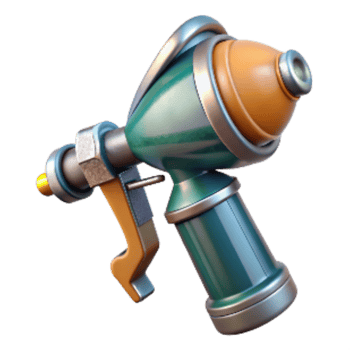 stunning vintage Paint Sprayer Nozzle Detail Isolated high quality png