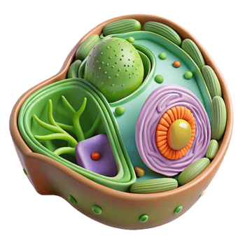 stunning artistic Plant Cell Structure Labeled Diagram Transparent Cutout exclusive png
