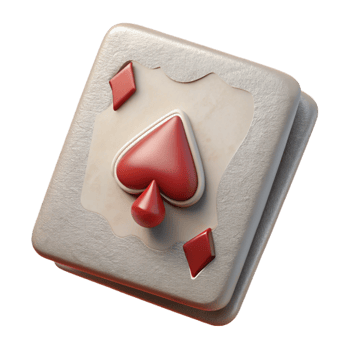 magnificent vintage Playing Cards Single Card Face Down Cutout detailed png