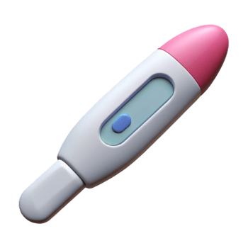 impressive abstract Positive Pregnancy Test Transparent Background detailed png