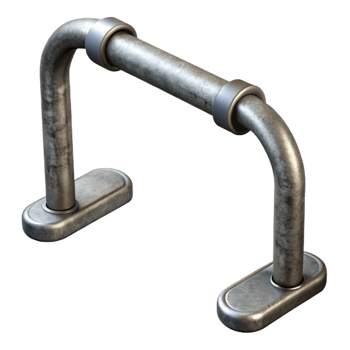 magnificent contemporary Pull Up Bar Metal Mounted Transparent Cutout detailed png