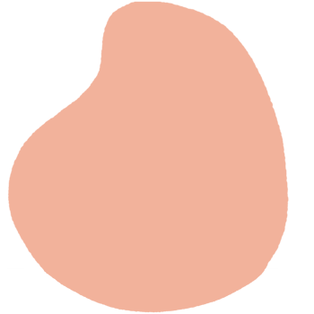 Orange Liquid shape element png