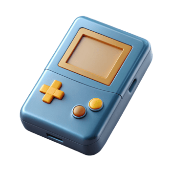 serene traditional Retro Game Cartridge Top View Cutout high resolution png