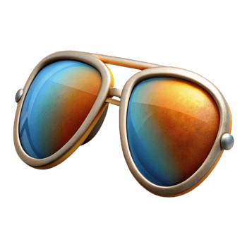 beautiful artistic Retro Sunglasses Aviator Style Cutout professional png