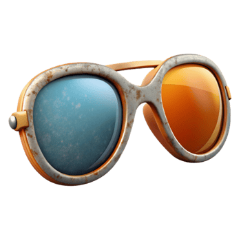 dramatic vintage Retro Sunglasses Aviator Style Cutout exclusive png