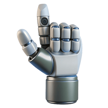wonderful traditional Robotic Hand Giving Thumbs Up Isolated with Shadow high quality png