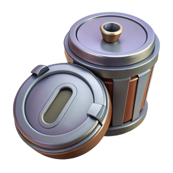 stunning traditional Robot Vacuum Empty Dustbin Isolated exclusive png