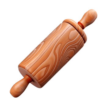 magnificent contemporary Rolling Pin Cutout Side View exclusive png