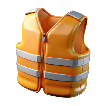 stunning creative Safety Vest Reflective Stripes Transparent Background original png