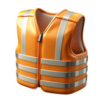 extraordinary traditional Safety Vest Reflective Stripes Transparent Background authentic png