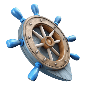 extraordinary creative Sailboat Rudder Cutout png