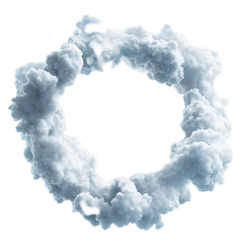 Frost Wreath Transparent Background png