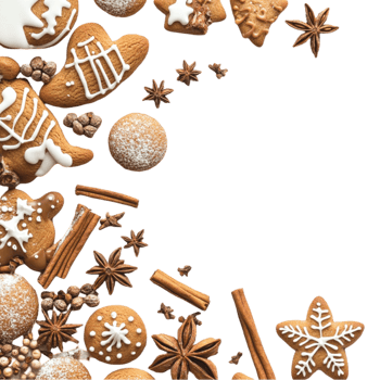 Star Anise and Spices Transparent Background png
